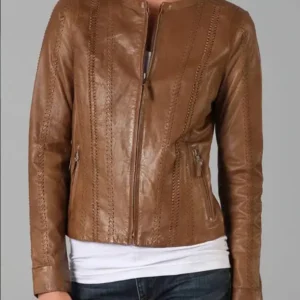 Alexander Leather Jacket Rizzoli and Isles Sasha