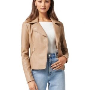 Amy Beige Slim Fit Brown Womens Leather Motorcycle Jacket 5 ed8ccd54 8253 411c 9f01 2edf93e6a2ae 892765