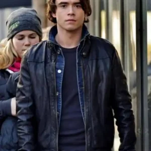 Jamie Blackley If I Stay Leather Jacket