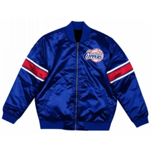 LA Clippers Royal Blue Bomber Jacket