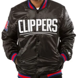 LA Clippers Starter Bomber Jacket