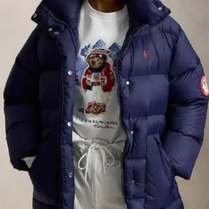 Olympics 2026 Team USA Oversize Down Puffer Jacket