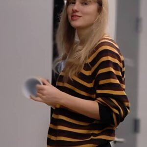 The End of an Era 2025 Taylor Swift Striped Sweater