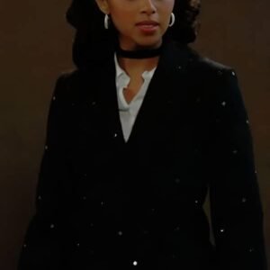 Beyond the Gates 2025 Colby Muhammad Studded Black Coat