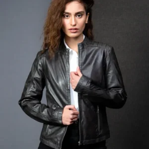 Women Classic Leather Jackets Topclass