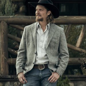 Yellowstone-Kayce-Dutton-Grey-Blazer-Luke_Grimes-Style