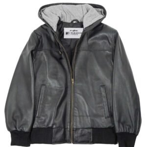 Ashcroft Hooded Leather Jacket