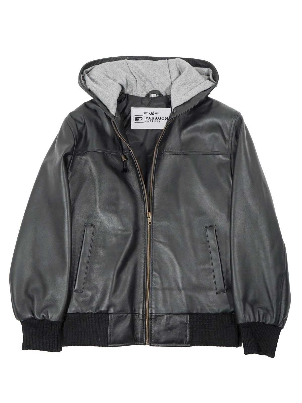 Ashcroft Hooded Leather Jacket