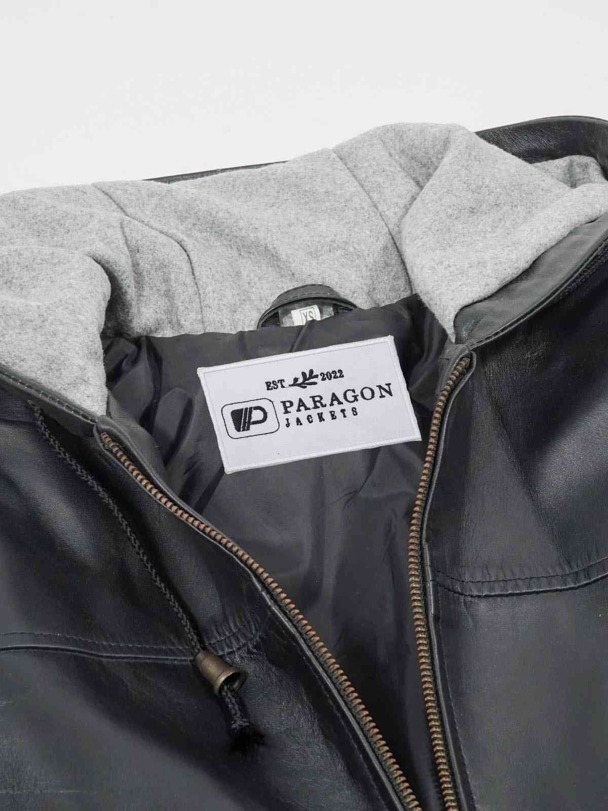 Ashcroft Hooded Leather Jacket - Image 2