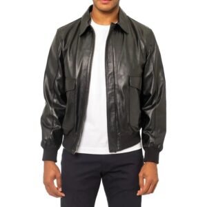 black aviator usaf leather jacket 78e1c1cc 30de 4bca 8b54 93975abc8b8d 910026