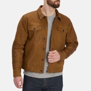 brown cotton field jacket mens 1e83d635 1e52 4d29 86a2 70d1df02e960