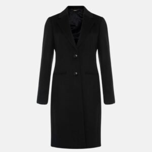 classic black wool long coat womens c995c532 aa70 458f a93e 7d1fa950aa0a