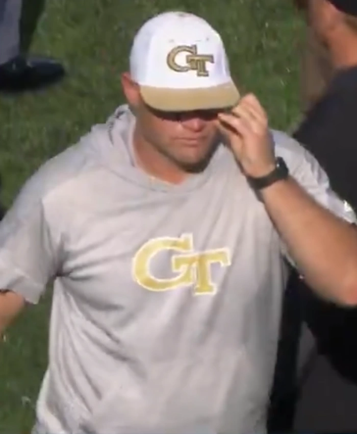 Georgia Tech Brent Key Grey hoodie
