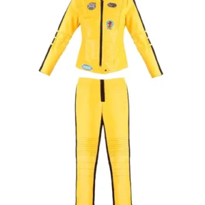 Beatrix Kiddo Kill Bill Leather Yellow Costume