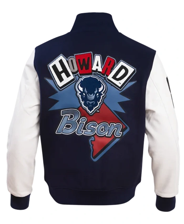 Howard University Homecoming Varsity Jacket - Image 2