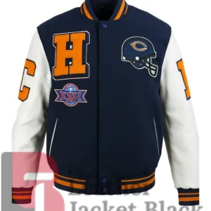 Chicago Bears Mashup Classic Varsity Jacket