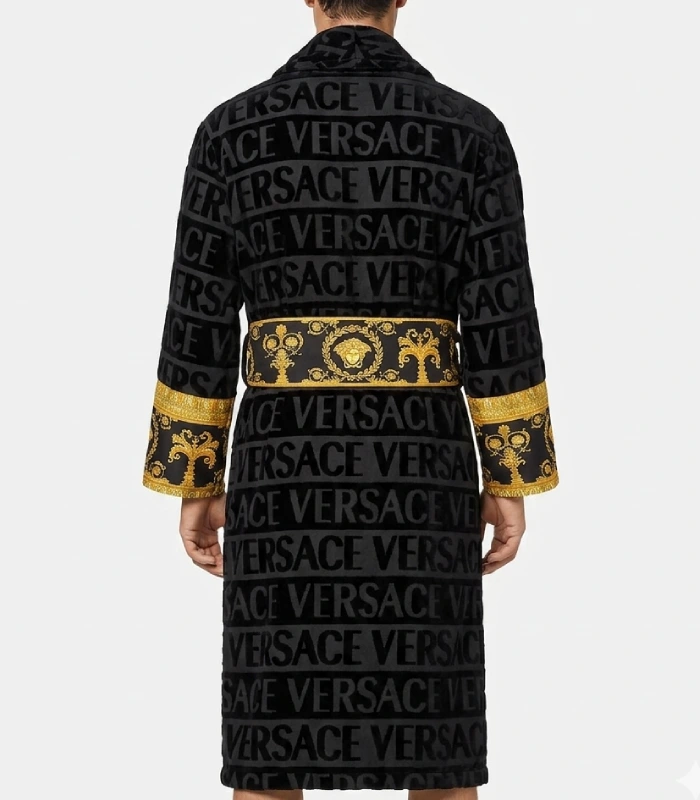 Black Versace Robe - Image 2