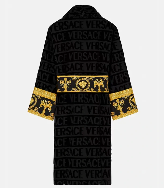 Black Versace Robe - Image 5