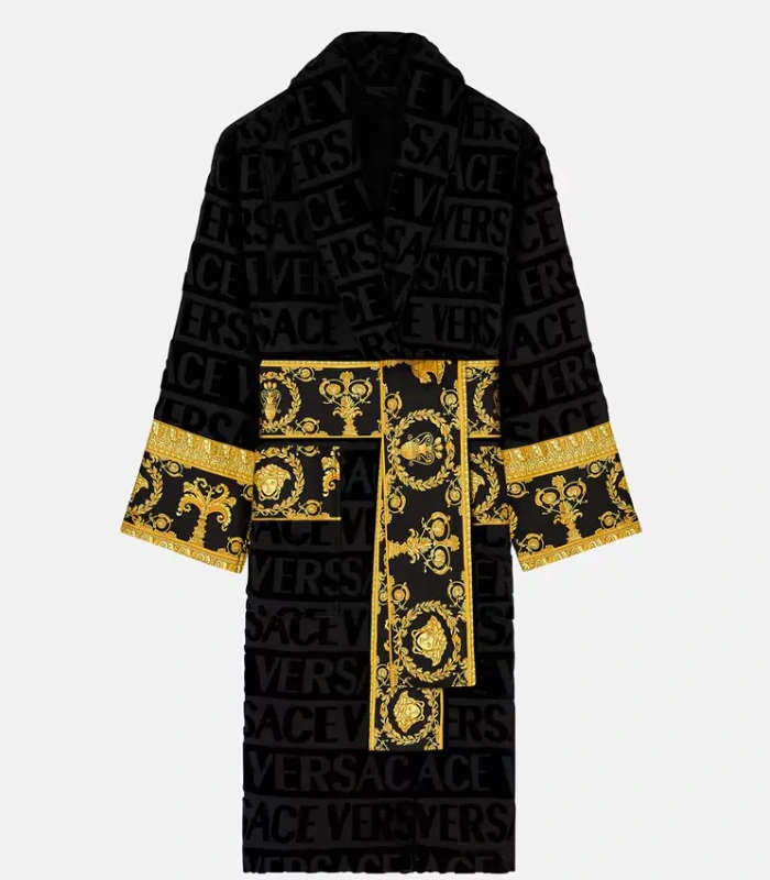Black Versace Robe - Image 4