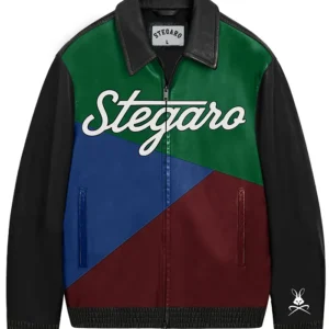 Rodgers Bomber Leather Jacket