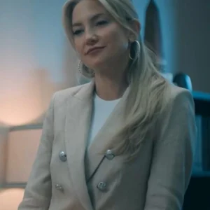 Kate Hudson Running Point S02 Beige Blazer