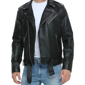 Noah Classic Black Biker Jacket