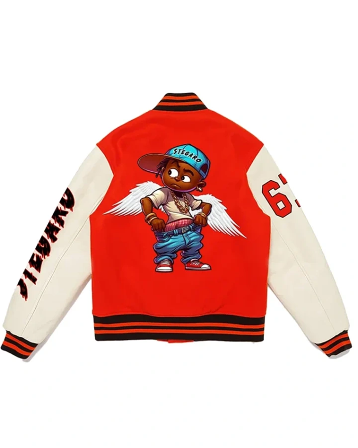 Street Angel Varsity Jacket - Image 2