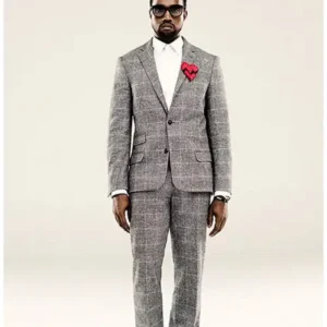 Kanye West 808s and Heartbreak Checked Outfit